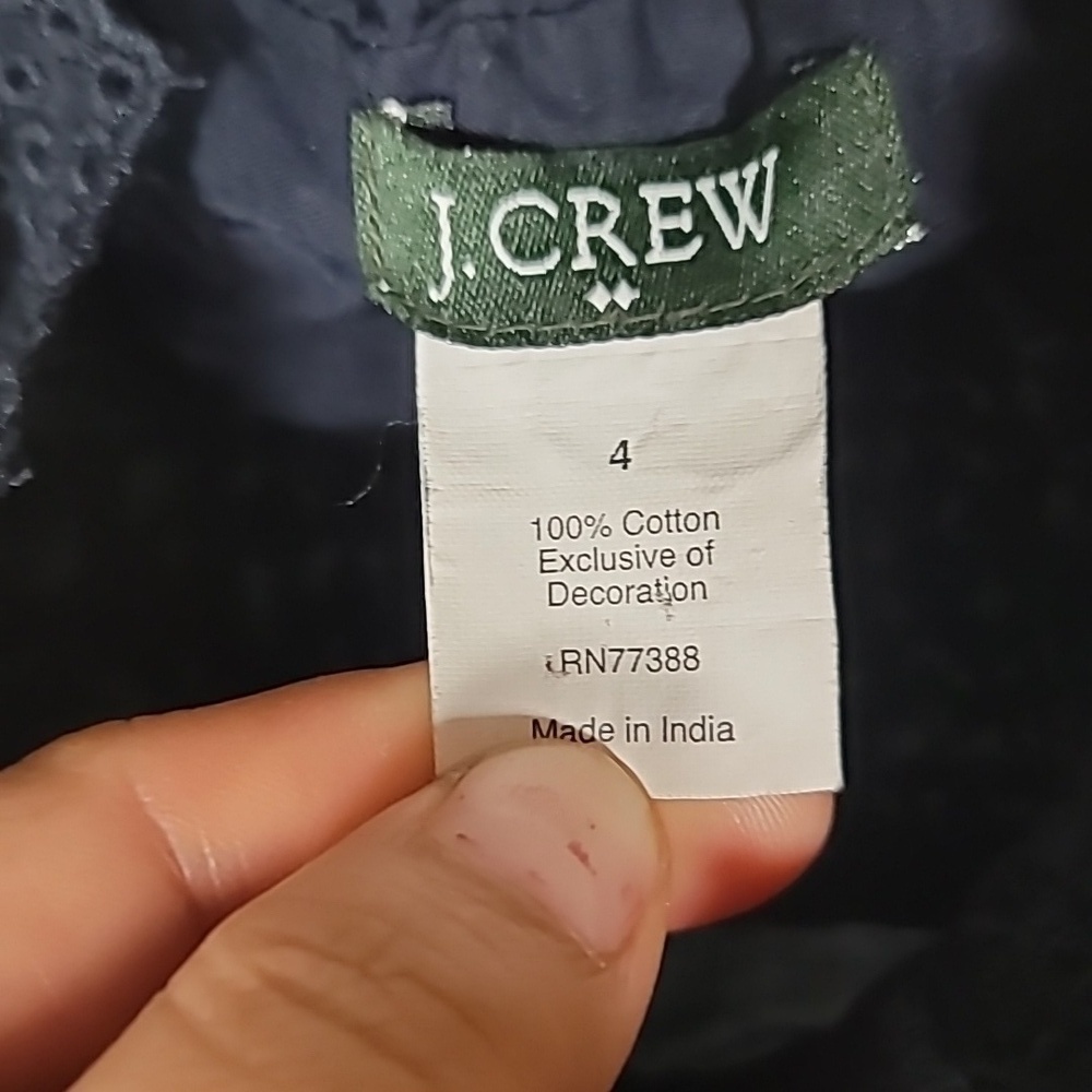 J.Crew Ruffle Trim Crepe Tank Top - Picture 4 of 7